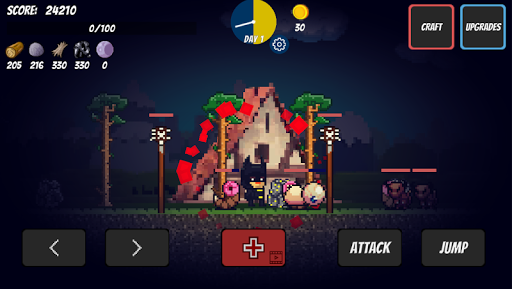 Pixel Survival Game - عکس بازی موبایلی اندروید