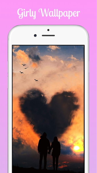 Girly Wallpapers Only for Girls - Image screenshot of android app