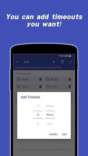 Screen Off Timeout - عکس برنامه موبایلی اندروید