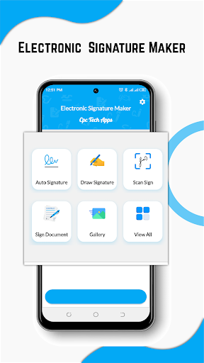 Electronic Signature Maker - عکس برنامه موبایلی اندروید