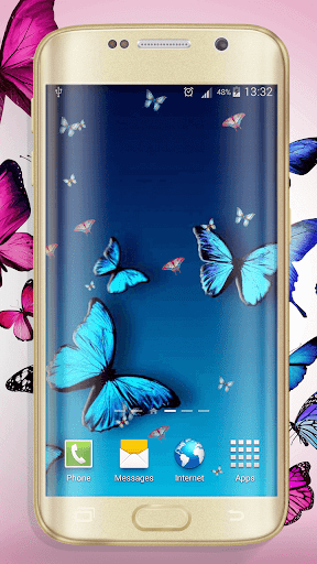 Butterfly Live Wallpaper - Image screenshot of android app