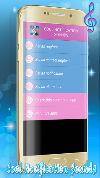 برنامه Cool Notification Sounds - دانلود | بازار