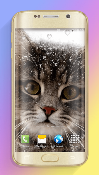 Cute Cats Live Wallpaper - عکس برنامه موبایلی اندروید