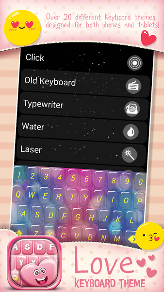 Love Keyboard Theme - عکس برنامه موبایلی اندروید