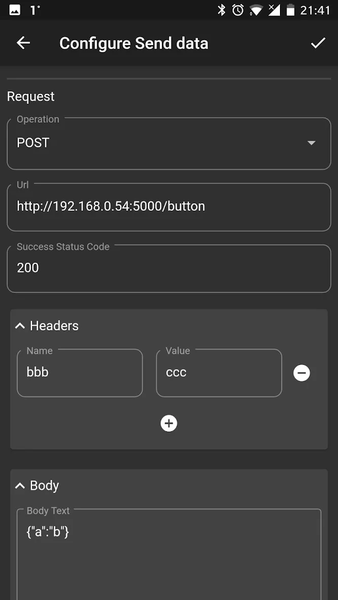 IOT Dashboard - عکس برنامه موبایلی اندروید