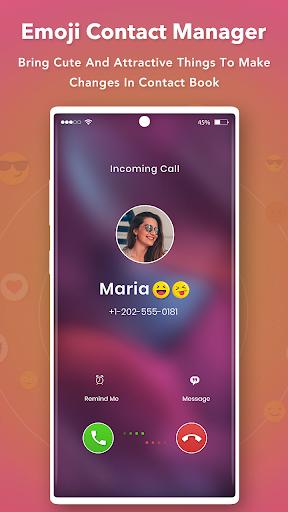 Emoji Contact Maker - Contact - Image screenshot of android app