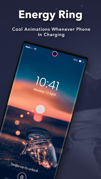 Energy Ring - Battery Indicato - Image screenshot of android app