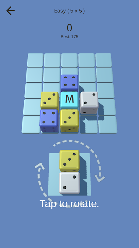 3D Dice Merged - Image screenshot of android app