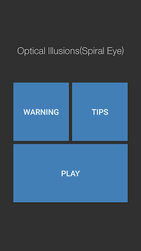 Optical Illusions - Spiral Eye - Gameplay image of android game