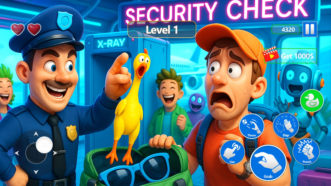 Airport Security Pranks - Gameplay image of android game