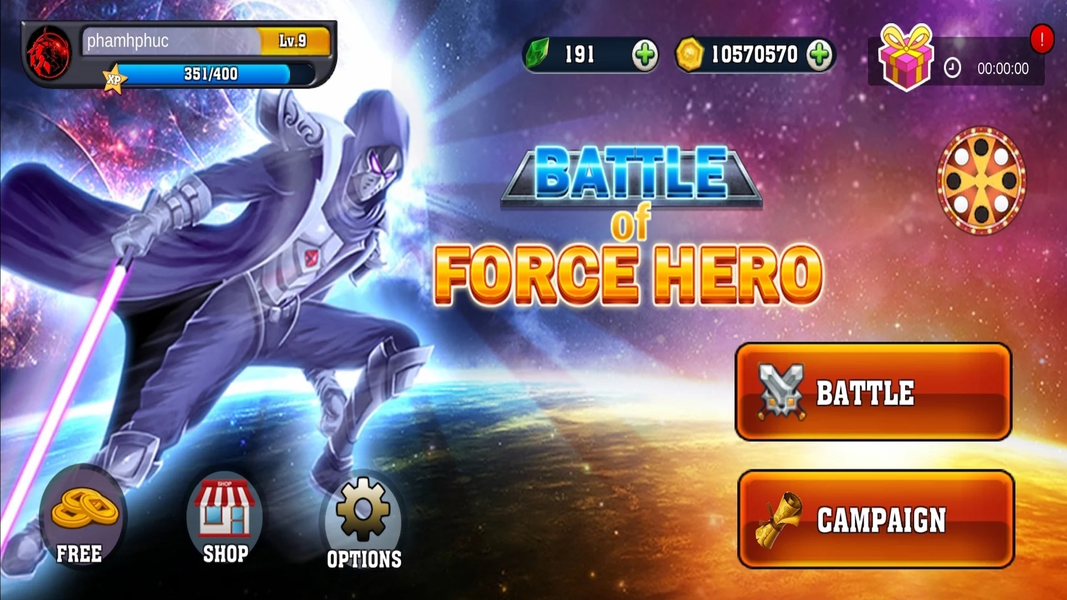 Battle of Force Hero - عکس بازی موبایلی اندروید