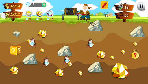 Gold Miner Super - عکس بازی موبایلی اندروید