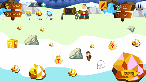 Gold Miner Super - عکس بازی موبایلی اندروید