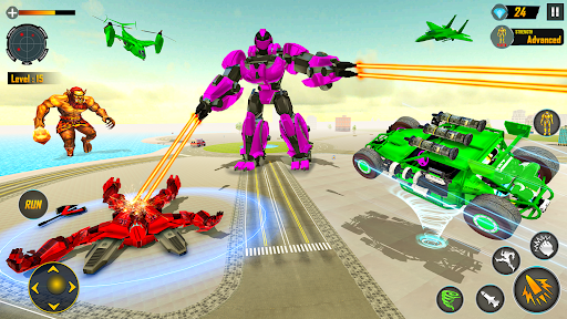 Bee Robot Car Transform Games - عکس بازی موبایلی اندروید