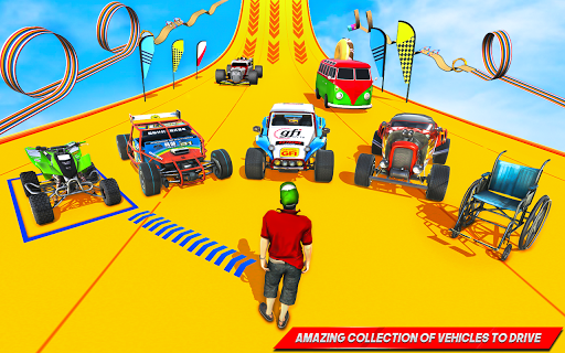 Ramp Car Stunts: Racing Games - Gameplay image of android game