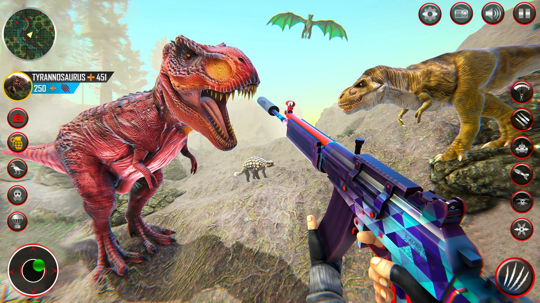 Real Dino Hunter: Dino Game 3d - عکس بازی موبایلی اندروید