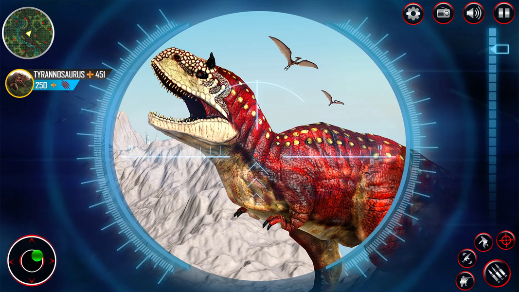 Real Dino Hunter: Dino Game 3d - عکس بازی موبایلی اندروید