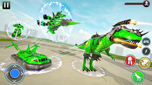 Dino Robot - Car Robot Games - Gameplay image of android game