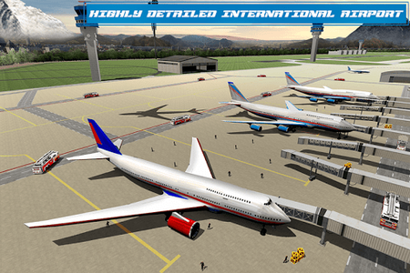 Real Plane Landing Simulator - عکس بازی موبایلی اندروید