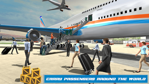 Real Plane Landing Simulator - Gameplay image of android game