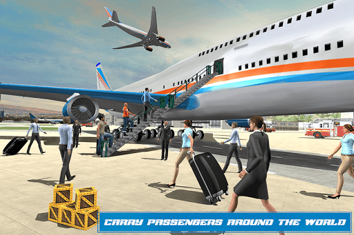 Real Plane Landing Simulator - Gameplay image of android game