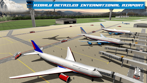 Real Plane Landing Simulator - Gameplay image of android game