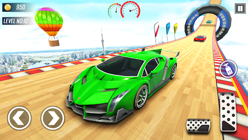 Ramp Car Stunt Games: Car Game - Gameplay image of android game