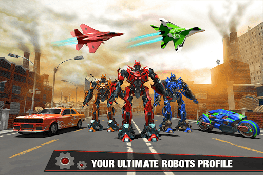 Multi Robot Car Transform Game - عکس بازی موبایلی اندروید