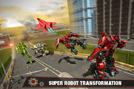 Multi Robot Car Transform Game - Gameplay image of android game