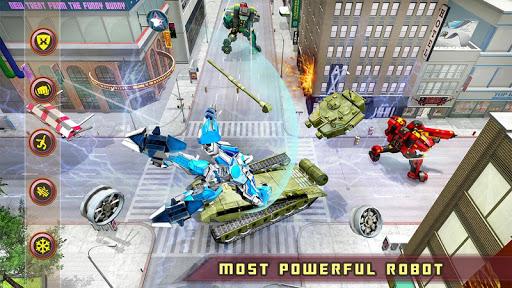 Police Tiger Robot Car Game 3d - Gameplay image of android game