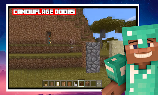 Camouflage Doors Mod - Image screenshot of android app