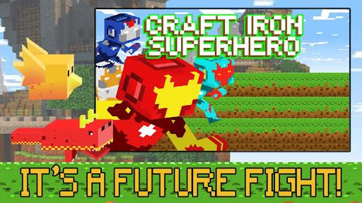 Iron Craft MOD Super Hero - عکس بازی موبایلی اندروید