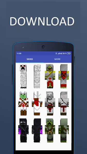 Mob Skins - Image screenshot of android app