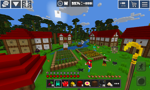 Minecraft PE VS Craft World - Master Building Block Game 3D (MCPE