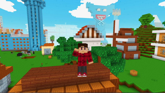 Castle of Mine Block Craft APK + Mod for Android.