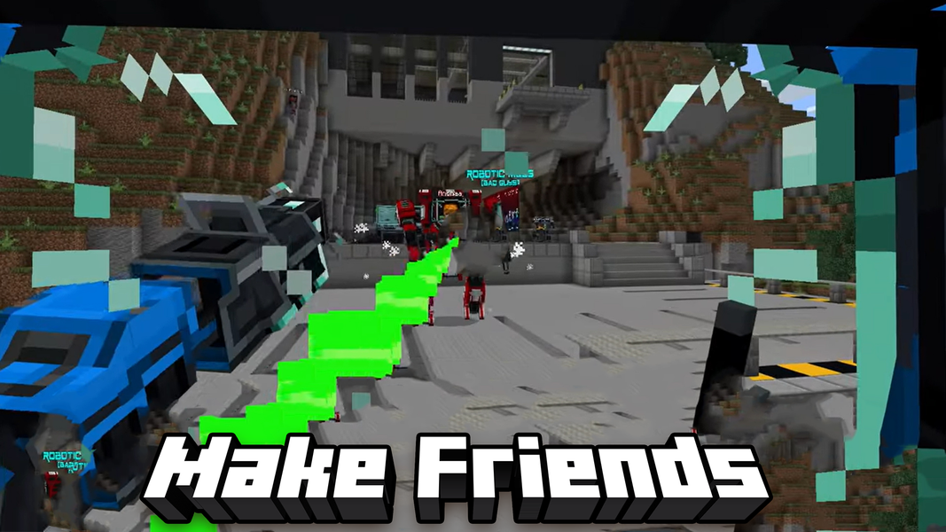 Craftsman Robots - Gameplay image of android game