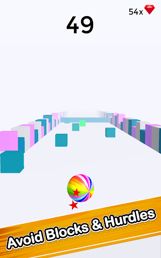 Roll It Up Catch It Up - Jumping Rolling Ball Race - عکس بازی موبایلی اندروید