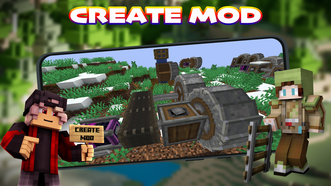 Create Mod for Minecraft PE - عکس برنامه موبایلی اندروید