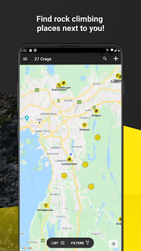 Rock Climbing Guide | 27 Crags - Image screenshot of android app