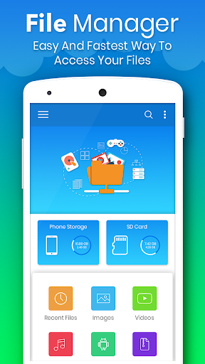 File Manager - عکس برنامه موبایلی اندروید