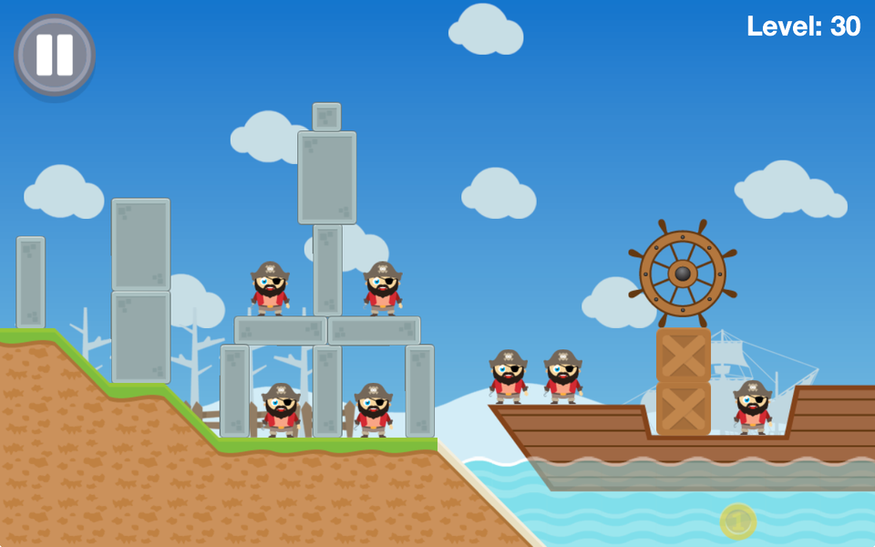Eye Patch Clash Fun - عکس بازی موبایلی اندروید