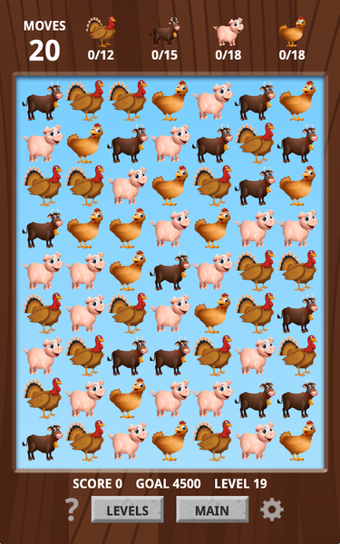 Farm Animal Match Up Game Fun - عکس بازی موبایلی اندروید