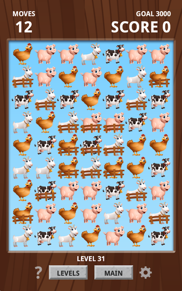 Farm Animal Match Up Game Fun - عکس بازی موبایلی اندروید