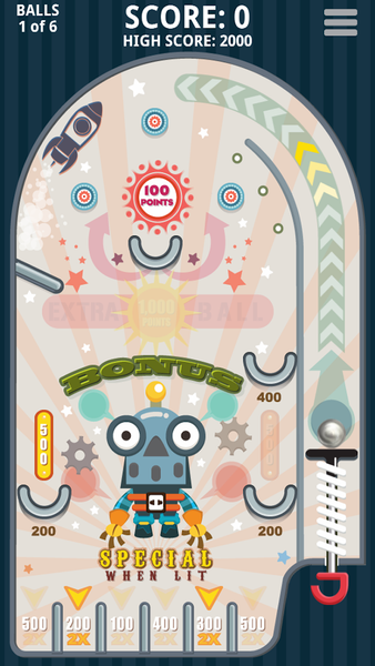 Handheld Pinball Fun - عکس برنامه موبایلی اندروید