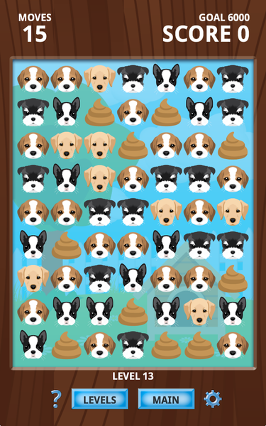 Puppy Playmate Match ۳ Fun - عکس برنامه موبایلی اندروید