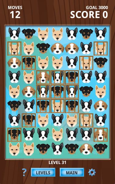Puppy Playmate Match ۳ Fun - عکس برنامه موبایلی اندروید