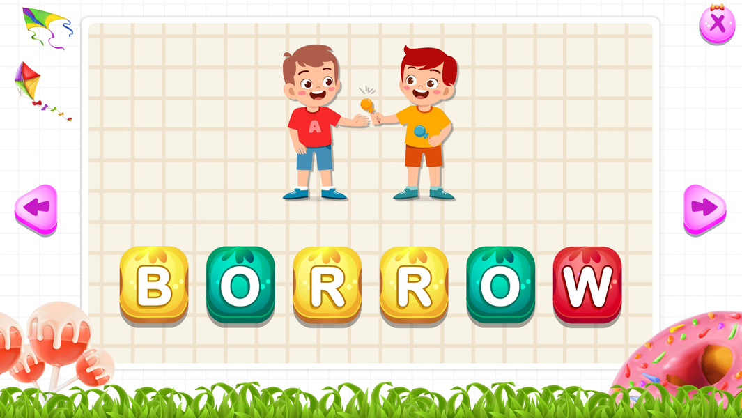 Kids Spelling app Learn & Quiz - عکس برنامه موبایلی اندروید