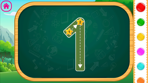 ۱۲۳ Numbers Alphabet Tracing - عکس برنامه موبایلی اندروید