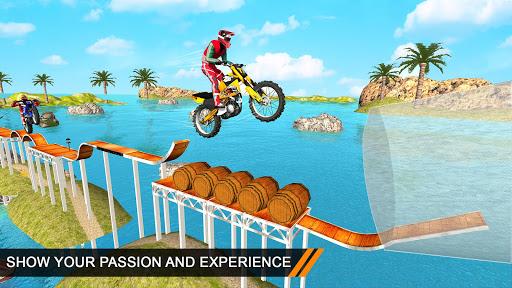 Crazy Bike Tricky Stunt Master 2 - Gameplay image of android game