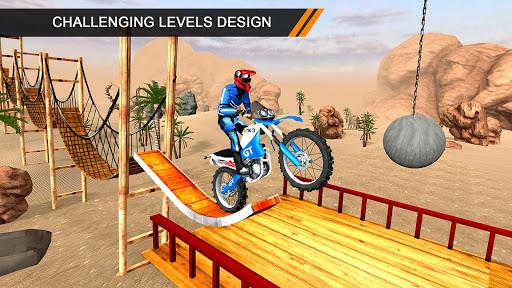 Crazy Bike Tricky Stunt Master 2 - Gameplay image of android game